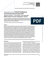 Detection of Fentanyl Analogues