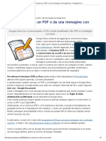 Estrarre testo da un PDF o da una immagine con Google Docs - Navigaweb