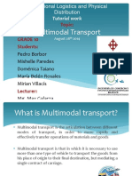 Multimodal Transport: Topic: Grade 10 Students