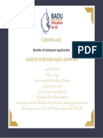 Certificate: Rakesh Sureshkumar Lakhwani