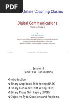 GATE Online Coaching Classes: Digital Communications