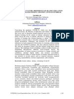 Daring Lecture Culture: Preference of Islamic Education Learning at College During and Post Covid-19 Outbreak Nuraliah Ali