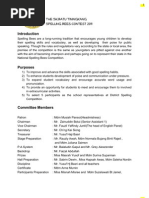 Download Spelling bee paper work by Gynevy Eva M Sikawi SN53182010 doc pdf