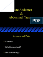 Acute Abdomen & Abdominal Trauma Guide
