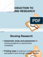 Introduction To Nursing Research