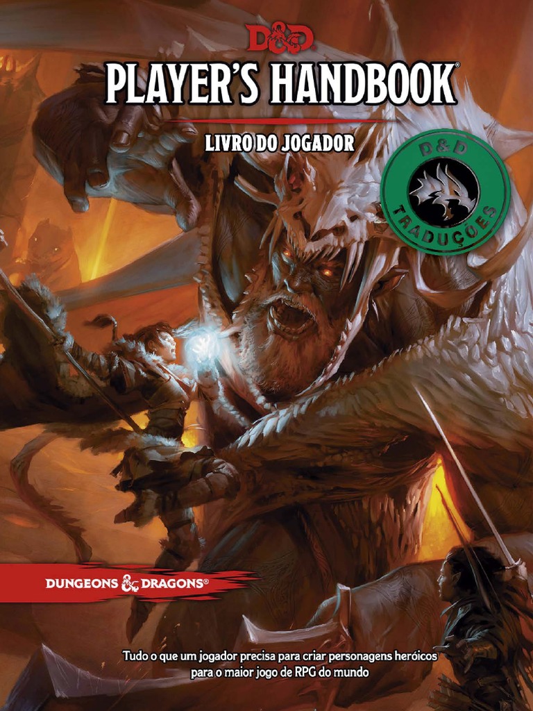 Dnd 5e livro do jogador vers o d 0 9 personalizada e completa pelo