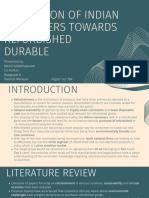 184 - Nikhil Vallabhapuram - Perception of Indian Consumers Towards Refurbished Durables