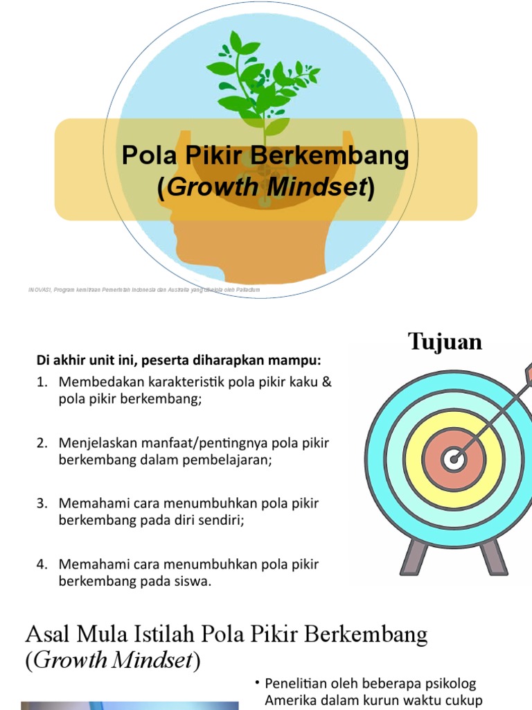 Membangun Pola Pikir Yang Berkembang Pdf