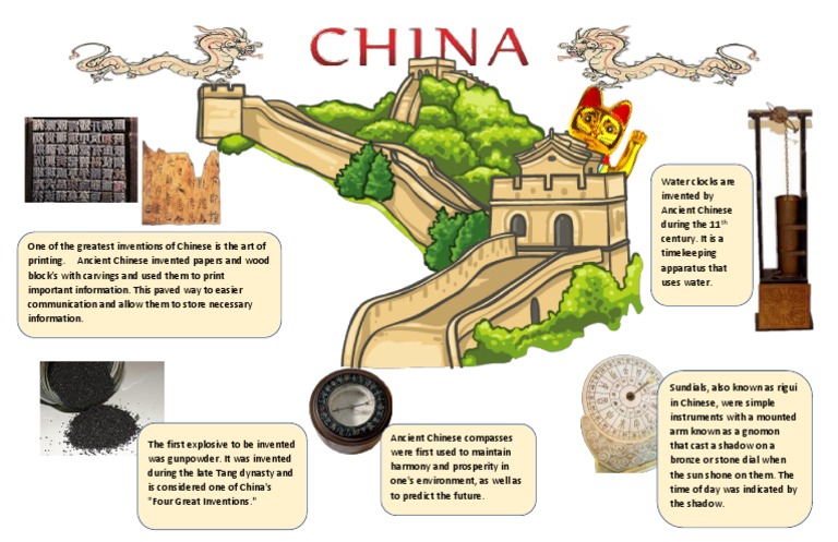 Ancient Chinese Inventions Overview | PDF | Clock