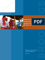 Gender and Livelihoods Among IDPs in Mindanao Philippines July 2013