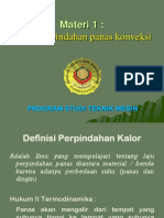 Dasar-Dasar Perpindahan Panas Konveksi