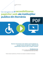 Ghid Pentru Accesibilizarea Paginilor Web Ale Instituţiilor Publice Din România