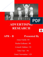 Advt Research - Final