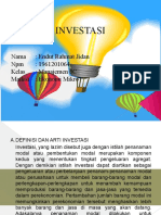 Endut Rahmat Jidan (Investasi)