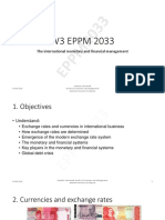 EPPM2033 W3 SEM3 20202021 International Monetary Environment