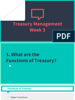 Treasury management week 3