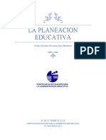 La Planeacion Educativa