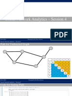 Social Network Analytics Session4