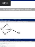 Social Network Analytics Session2