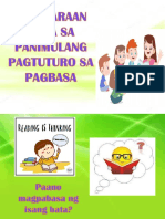 Reading Tachnique and Approach in Filipino