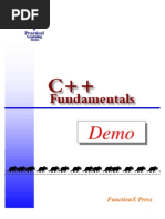 C++ Fundamentals Demo