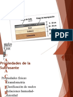 Caracteristicas de La Subrasante