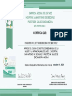 Certificado Iami