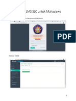 Manual LMS SLC Untuk Mahasiswa