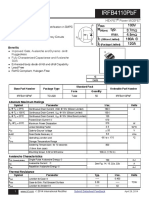 Infineon IRFB4110 DataSheet v01 01 En-1732544