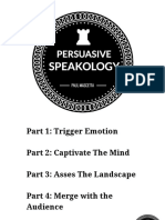 Persuasive Speakology