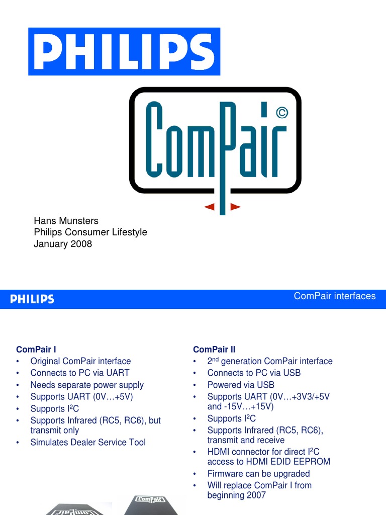 ComPair II Interface Overview | PDF | Electrical Connector | Digital ...