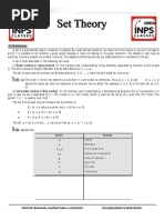 SET THEORY Sheet