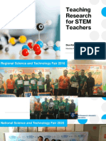 Teaching Research For STEM Teachers