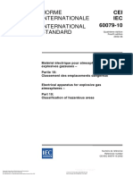 IEC 60079-10 Electrical Apparatus for Explosive Gas Atmospheres - Classification of Hazardous Areas