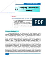 Digital Signal Processing: Sampling Theorem and Aliasing