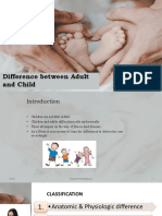 Difference Between Adult and Child
