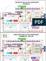 Production Factory Layout of Shwe Project OCTOBER 2021: Backup Plan Bending Machine Workshop