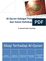 Al-Quran Solusi Kehidupan