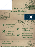 Caracteristicas Da Educacao Medieval