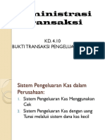 Materi - KD - 3.10 - Bukti Transaksi Pengeluaran Kas - Xibdp