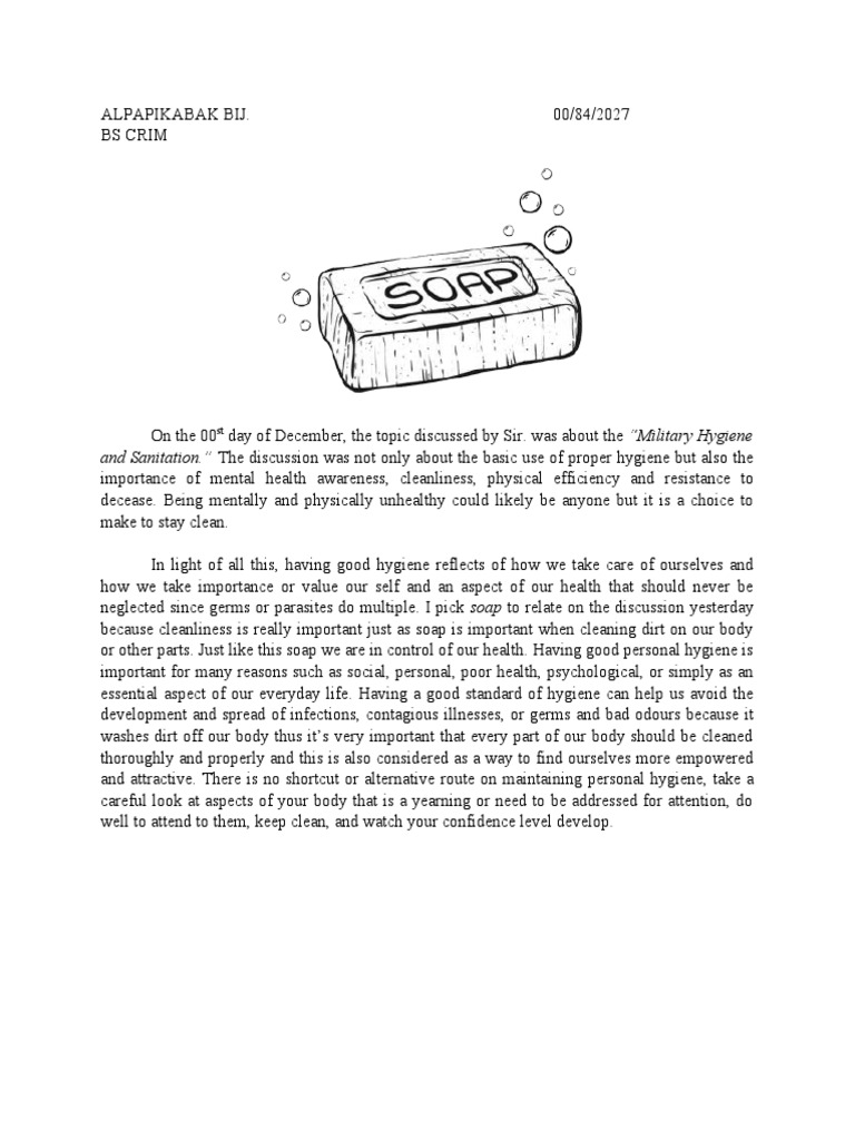 Rotc-5-Reflection Paper | PDF | Lifestyle