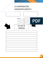 Comparación Organizador Gráfico