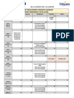 2021 22 Fall Semester Student Development Sessions Calendar