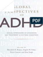 Global Perspectives On ADHD Social Dimensions of Diagnosis and Treatment in Sixteen Countries