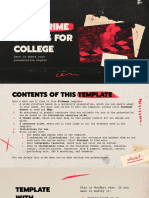 True Crime Studies For College