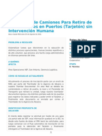 Inscripción de Camiones para Retiro de Contenedores en Puertos (Tarjetón) Sin Intervención Humana