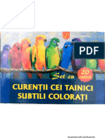 Curentii Cei Tainici Subtili Colorati - Planse