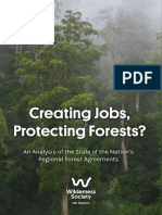 Creating Jobs Protecting Forests REPORT
