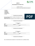 Anexo Ii Declaração Estado Civil 1