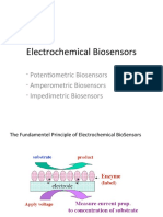 Electrochemical Biosensors: - Potentiometric Biosensors - Amperometric Biosensors - Impedimetric Biosensors